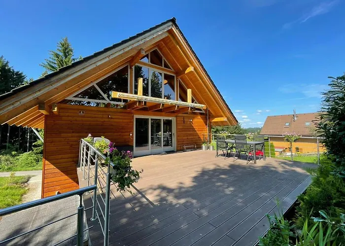 In Blockhaus Im Wald Feriehus *